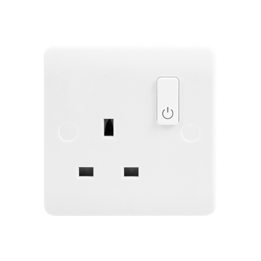 White Zigbee Smart Socket
