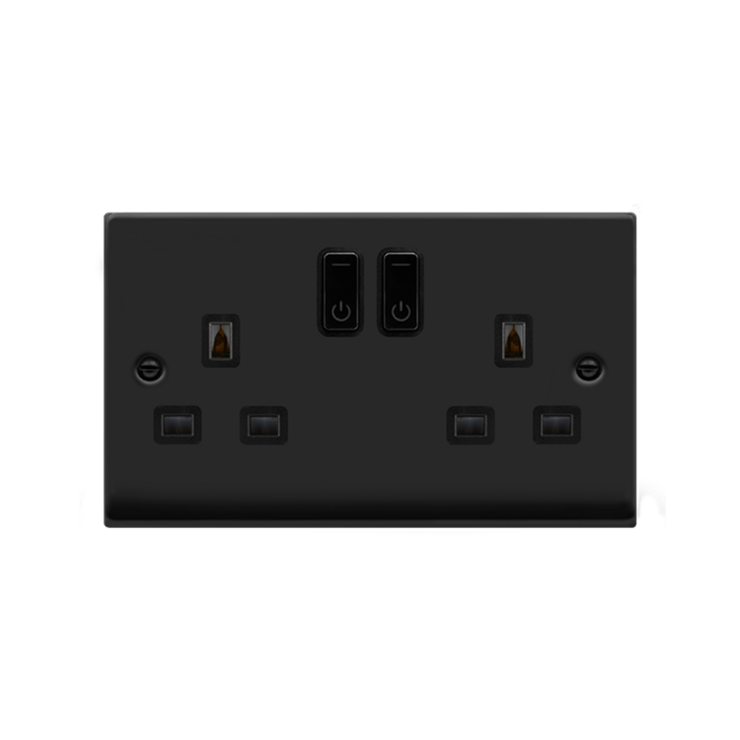Matt Black Zigbee Smart Socket