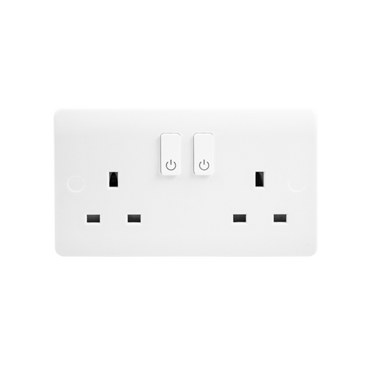 White Zigbee Smart Socket
